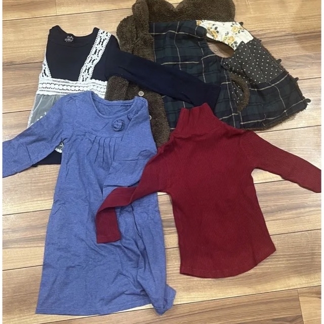 120cmの女の子の洋服まとめ売り 秋冬 19点
