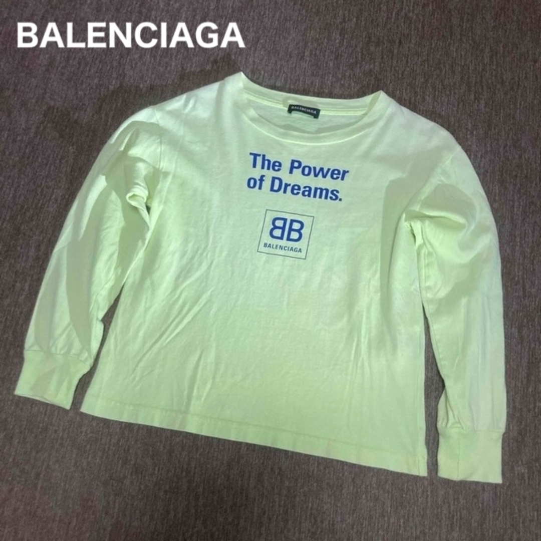 最終値下げ 参考価格3万円 BALENCIAGA グラデーション ロンT シャツ | フリマアプリ ラクマ