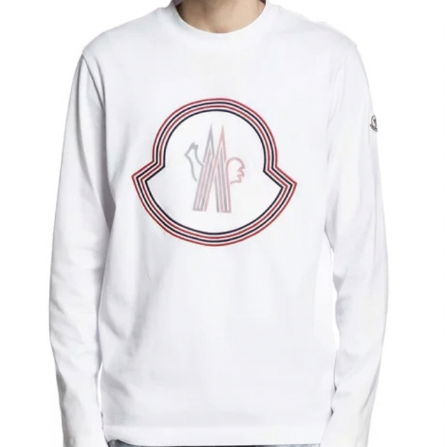 ☆最新作☆ MONCLER 長袖Tシャツ M ロンT ワッペン モンクレール-