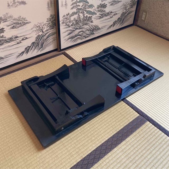 京都お茶屋料理屋の折りたたみテーブル　1-7脚　引き取り専用 3