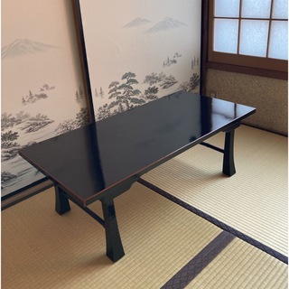 京都お茶屋料理屋の折りたたみテーブル　1-7脚　引き取り専用(ダイニングテーブル)