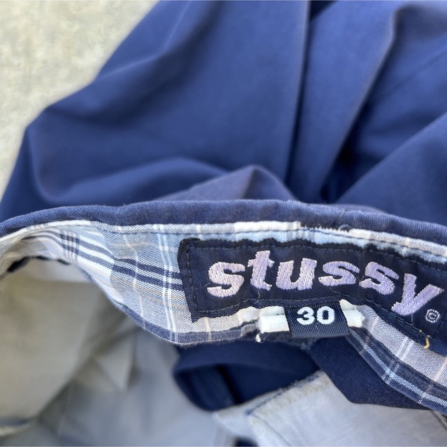 90s OLD STUSSY ショートパンツ 紺タグ レア 希少