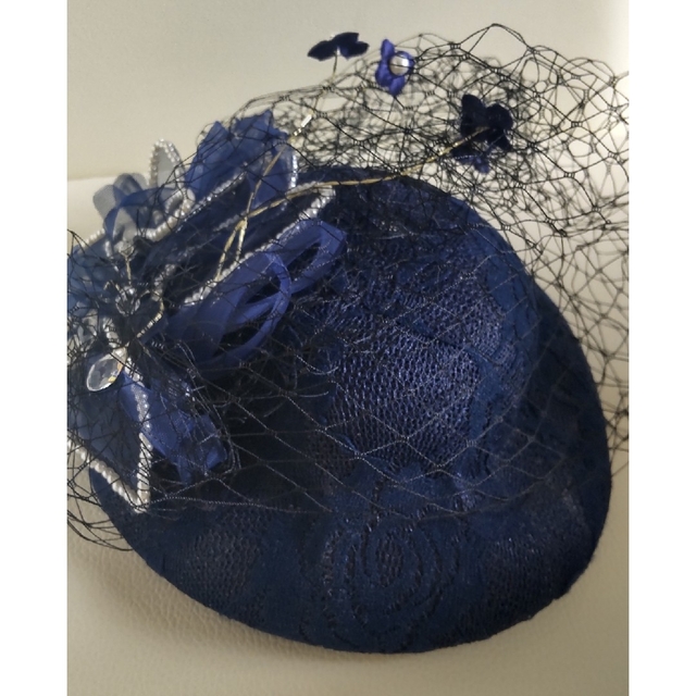 婦人帽子　トーク帽子　トークハット レディースの帽子(ハット)の商品写真