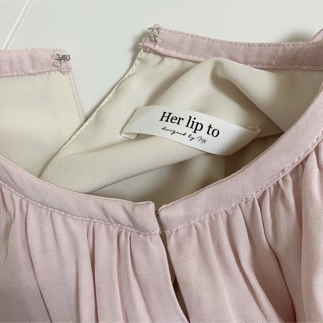 Her lip to - Herlipto ワンピース ピンクの通販 by りこたん's shop