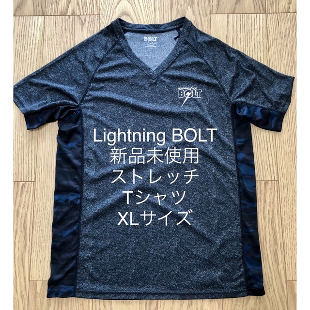 Lightning Bolt(ライトニングボルト)の新品未使用 ライトニングボルト Tシャツ アンダーシャツ ストレッチ XLサイズ メンズのトップス(Tシャツ/カットソー(半袖/袖なし))の商品写真