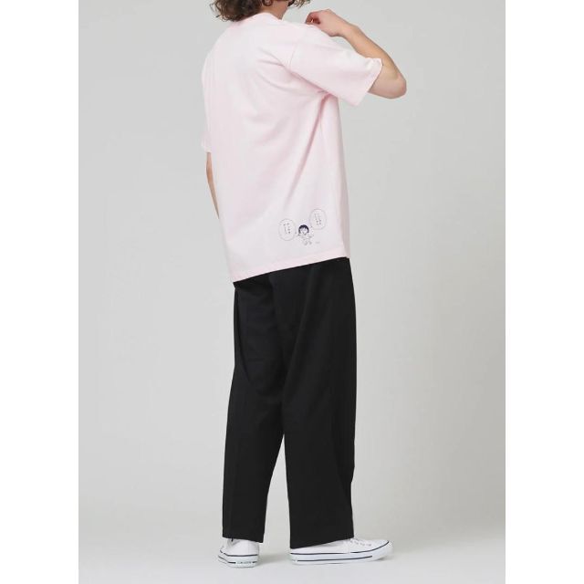 Design Tshirts Store graniph(グラニフ)のグラニフ　プップクプーッ　ちびまる子ちゃんコラボ　Tシャツ　Mサイズ メンズのトップス(Tシャツ/カットソー(半袖/袖なし))の商品写真
