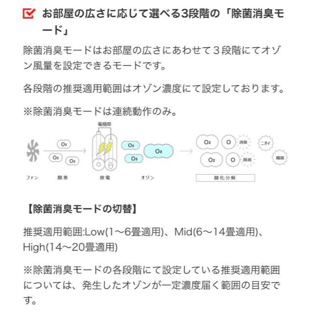 maxell(マクセル)の●6337 maxell オゾネオアロマ アロマディフューザー機能付除菌消臭器 スマホ/家電/カメラの生活家電(空気清浄器)の商品写真