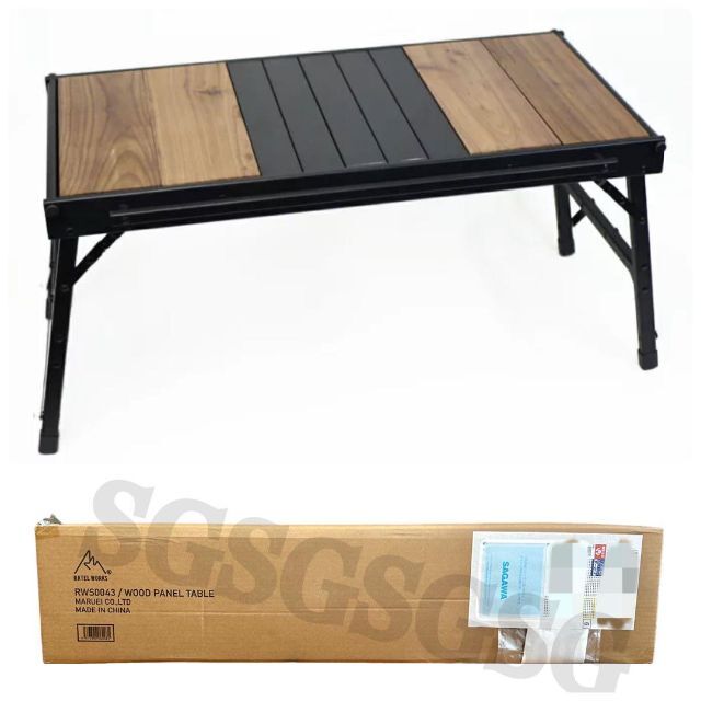 ラーテルワークス ウッドパネルテーブル WOOD PANEL TABLEの+stbp.com.br