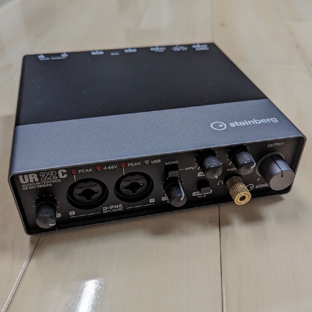使用頻度少・美品】Steinberg UR22C 使用頻度少・美品】Steinberg UR22C