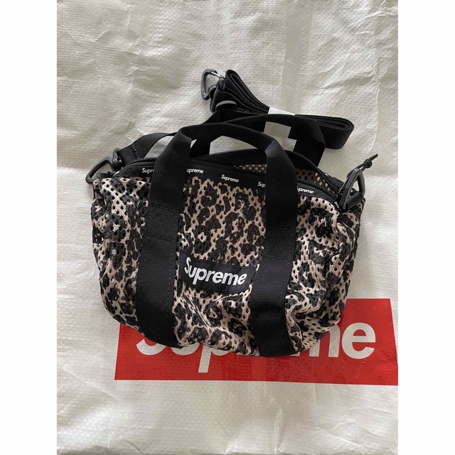 supreme mesh mini duffle bag メッシュ ミニダッフル - ショルダーバッグ