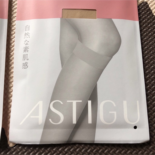 ASTIGU(アスティーグ)のATSUGI アツギ  アスティーグ　【肌】 ひざ下ストッキング　3足セット レディースのレッグウェア(タイツ/ストッキング)の商品写真