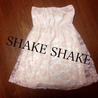 シェイクシェイク(SHAKE SHAKE)のSHAKE SHAKE 総レースワンピ(ミニワンピース)