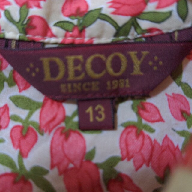 DECOY SINCE 1981(デコイシンスイチキュウハチイチ)のブラウス レディースのトップス(シャツ/ブラウス(長袖/七分))の商品写真