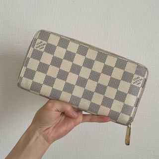 ルイヴィトン(LOUIS VUITTON)のルイ・ヴィトン ダミエ アズール ジッピー ウォレット 長財布 ラウンドファスナ(財布)