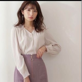 プロポーションボディドレッシング(PROPORTION BODY DRESSING)のプロポーションボディドレッシング　スキッパーブラウス(シャツ/ブラウス(長袖/七分))