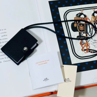 2枚で送料無料 HERMES エルメス ユリス ナノ ミニ手帳 バッグチャーム