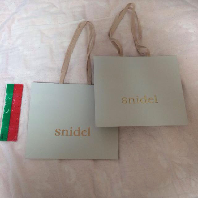 SNIDEL(スナイデル)のsnidel  ショッパー 2枚セット その他のその他(その他)の商品写真