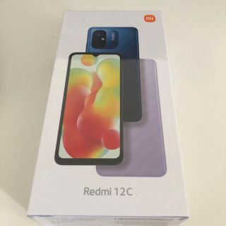 アンドロイド(ANDROID)のRedmi 12C グラファイトグレー (新品未開封品)(スマートフォン本体)