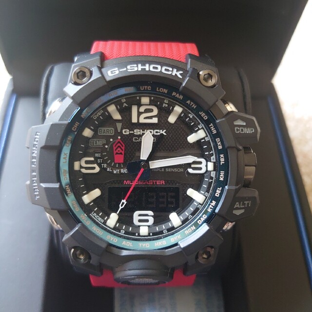 デッドストック G-SHOCK GWG-1000RD-4AJF レスキューレッド