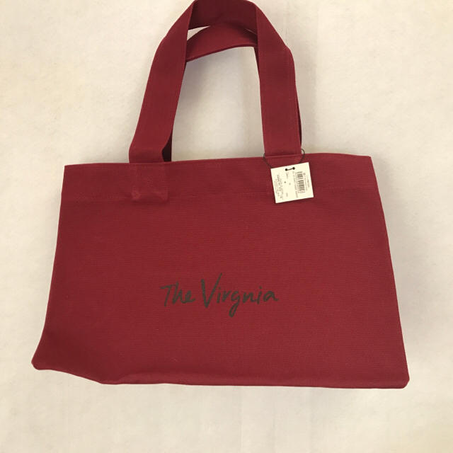 The Virgnia(ザヴァージニア)のザ ヴァージニア☆キャンバストートバッグ☆新品未使用 レディースのバッグ(トートバッグ)の商品写真