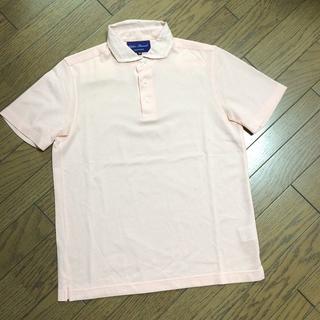 アーバンリサーチ(URBAN RESEARCH)の美品URBAN RESEARCH ポロシャツ　ピンク　日本製　アーバン(ポロシャツ)
