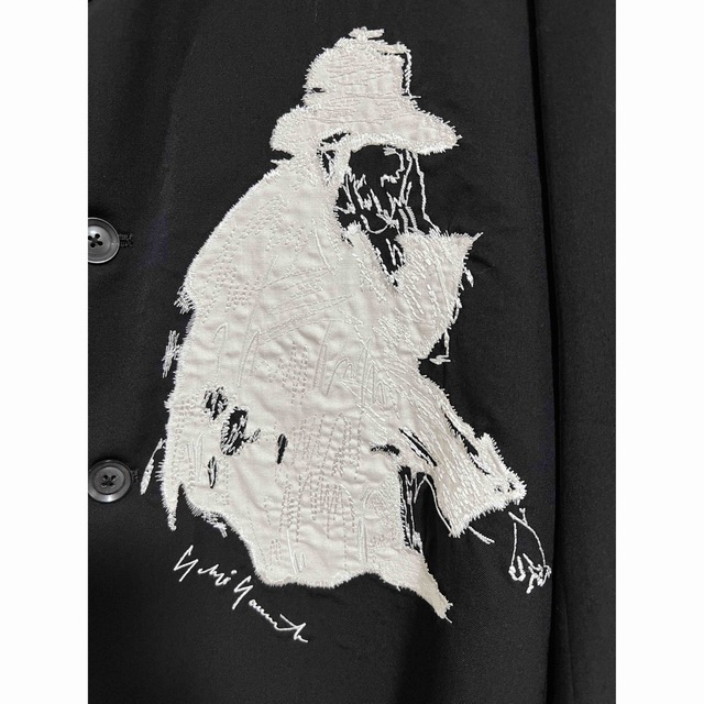 Yohji Yamamoto POUR HOMME(ヨウジヤマモトプールオム)の美品／20SS Yohji Yamamoto Pour Homme 墨絵刺繍上下 メンズのスーツ(セットアップ)の商品写真