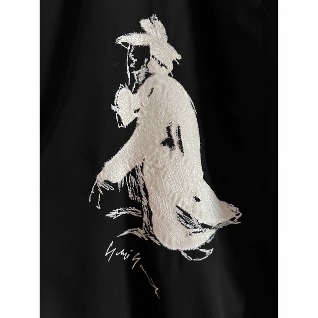 Yohji Yamamoto POUR HOMME(ヨウジヤマモトプールオム)の美品／20SS Yohji Yamamoto Pour Homme 墨絵刺繍上下 メンズのスーツ(セットアップ)の商品写真