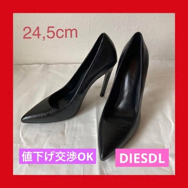 6B【送料0円】 ハイヒール/パンプス DIESEL ディーゼル 24,5cm