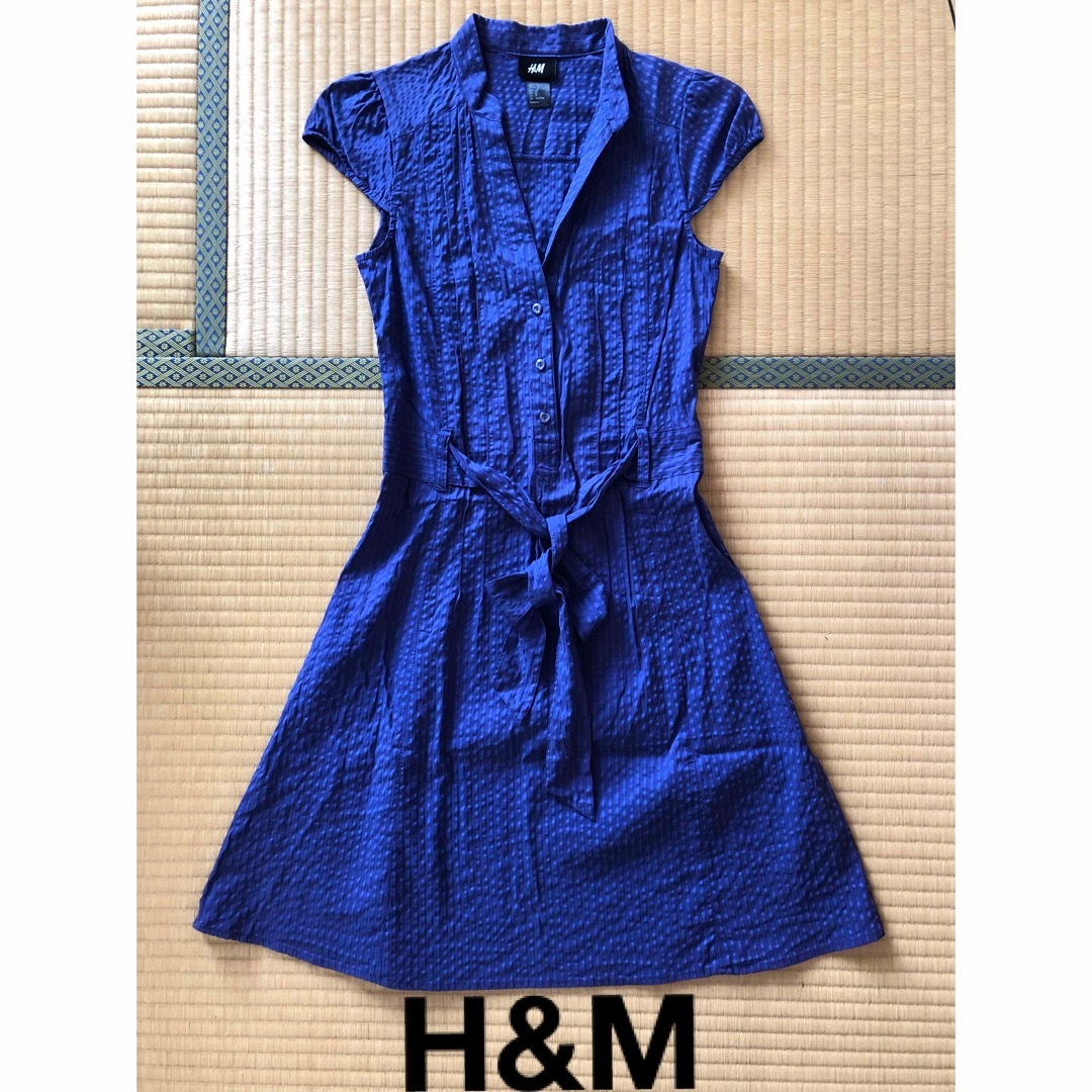 H&M(エイチアンドエム)のH&Mのウエストマークワンピース レディースのワンピース(ミニワンピース)の商品写真