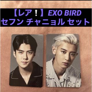 エクソ(EXO)のEXO BIRD トレカ bird 非売品 チャニョル セフン(アイドルグッズ)