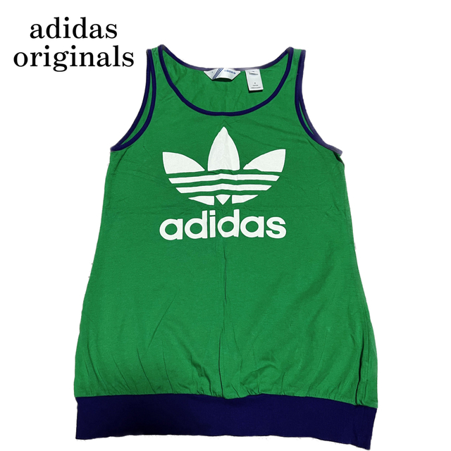 Originals（adidas）(オリジナルス)の【美品】アディダス オリジナルス　タンクトップ レディースのトップス(タンクトップ)の商品写真