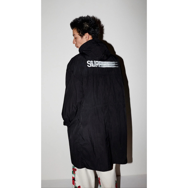 SUPREME シュプリーム 23SS Motion Logo Lightweight Parka モーション ロゴ ライトウェイト パーカー ナイロンジャケット ブルー