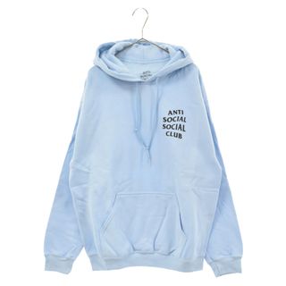 アンチソーシャルソーシャルクラブ(ANTI SOCIAL SOCIAL CLUB)のANTI SOCIAL SOCIAL CLUB アンチソーシャルソーシャルクラブ Logo Pullover Parka ロゴプルオーバーパーカー ライトブルー(パーカー)