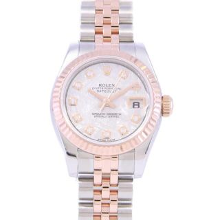 ロレックス(ROLEX)のロレックス　１７９１７１Ｇ　デイトジャスト　ＳＳｘＰＧ　自動巻(腕時計)
