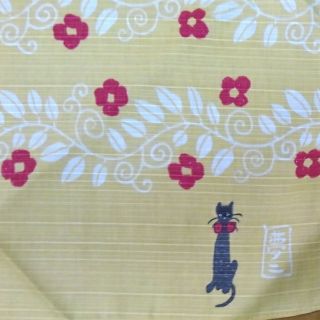 送料込　ふろしき　竹久夢二　黒猫　未使用品(その他)