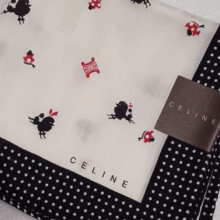 セリーヌ(celine)の値下げ📌【訳あり】セリーヌ☆大判ハンカチ🐩(ハンカチ)