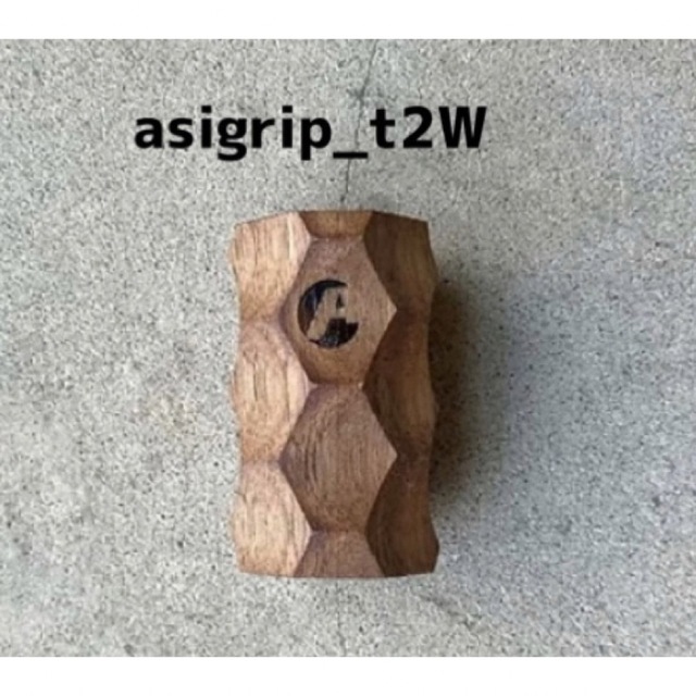 【新品未使用品】asigrip_t2W アシモクラフツ グリップ ウォルナット