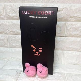 ビーティーイシビル(BT21)の【入手困難品】BT21 LUCKY COOKY DOLL BLACK(アイドルグッズ)