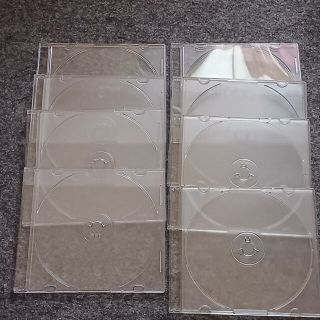 空CDケース 8枚(CD/DVD収納)