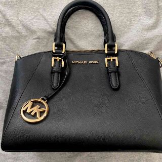 マイケルコース(Michael Kors)の【MICHEAL KORS】バック 黒(ハンドバッグ)