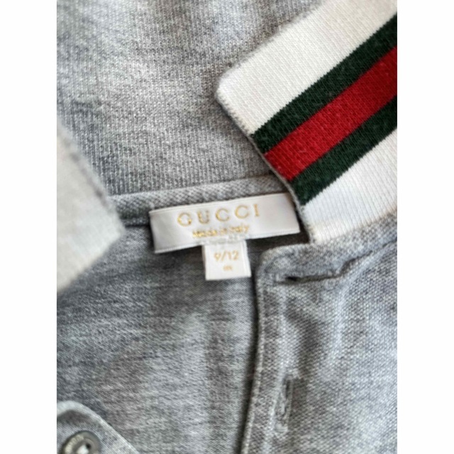 Gucci(グッチ)の正規店購入GUCCIポロシャツ9-12M キッズ/ベビー/マタニティのベビー服(~85cm)(シャツ/カットソー)の商品写真