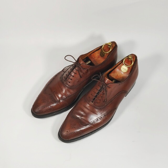 Santoni - 【特価】サントーニ ウィングチップブローグ レザーシューズ