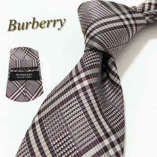 バーバリーブラックレーベル(BURBERRY BLACK LABEL)の激レア★【極美品】バーバリーブラックレーベル ネクタイ ノバチェック シルク(ネクタイ)