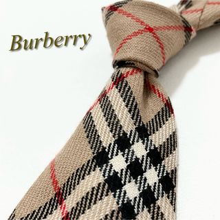 バーバリー(BURBERRY)の超激レア★【美品】バーバリー ネクタイ ノバチェック 英国製 イギリス製(ネクタイ)