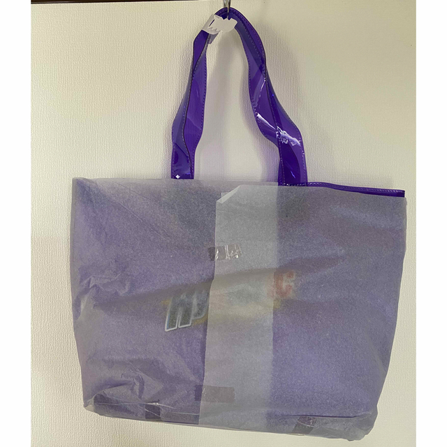 HYSTERIC GLAMOUR(ヒステリックグラマー)の新品 正規店購入 HYSTERIC GLAMOUR ビニールバッグ パープル レディースのバッグ(ショルダーバッグ)の商品写真