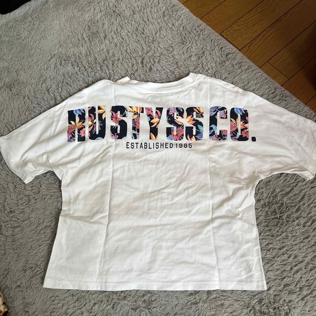 RUSTY(ラスティ)のRUSTY 半袖tシャツ キッズ/ベビー/マタニティのキッズ服男の子用(90cm~)(Tシャツ/カットソー)の商品写真