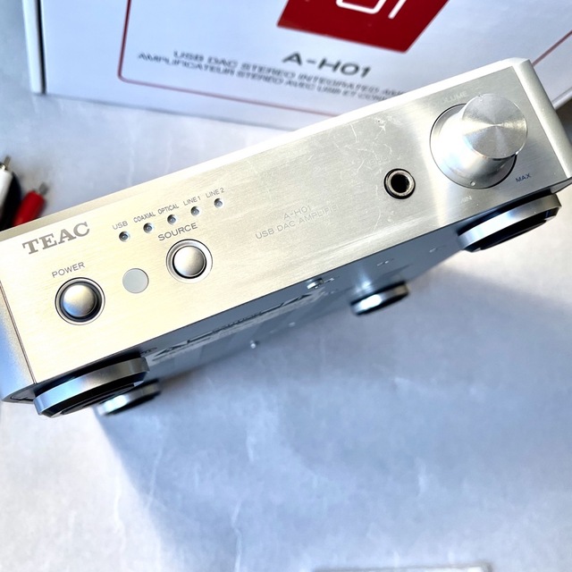 TEAC プリメインアンプ A-H01-S 元箱付き TEAC プリメインアンプ A-H01-S 元箱付き