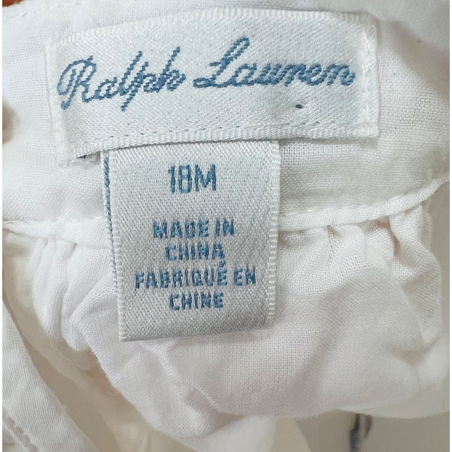 Ralph Lauren(ラルフローレン)のラルフローレン　チュニックセット キッズ/ベビー/マタニティのベビー服(~85cm)(シャツ/カットソー)の商品写真