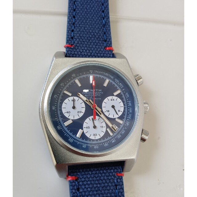 ZENITH(ゼニス)の未使用！ Zロゴ Lプレミオ ブルー文字盤 ブルーバンド クォーツ メンズ メンズの時計(腕時計(アナログ))の商品写真