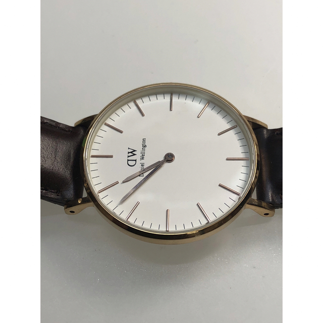 Daniel Wellington(ダニエルウェリントン)のダニエルウェリントン・メンズ・36ミリ・中古品 メンズの時計(腕時計(アナログ))の商品写真